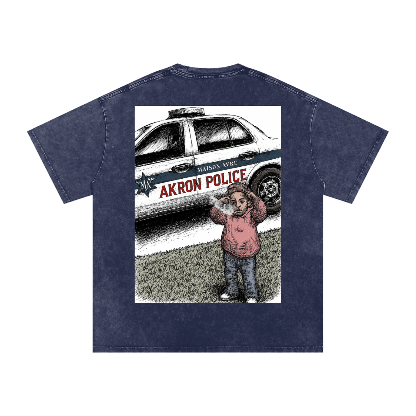 Snow Washed Oversized T-Shirt