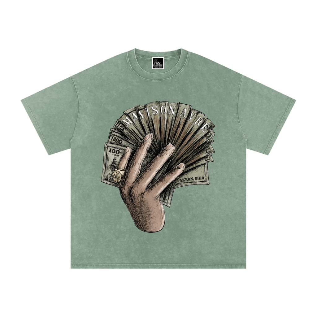 Snow Washed Oversized T-Shirt