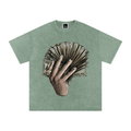Snow Washed Oversized T-Shirt
