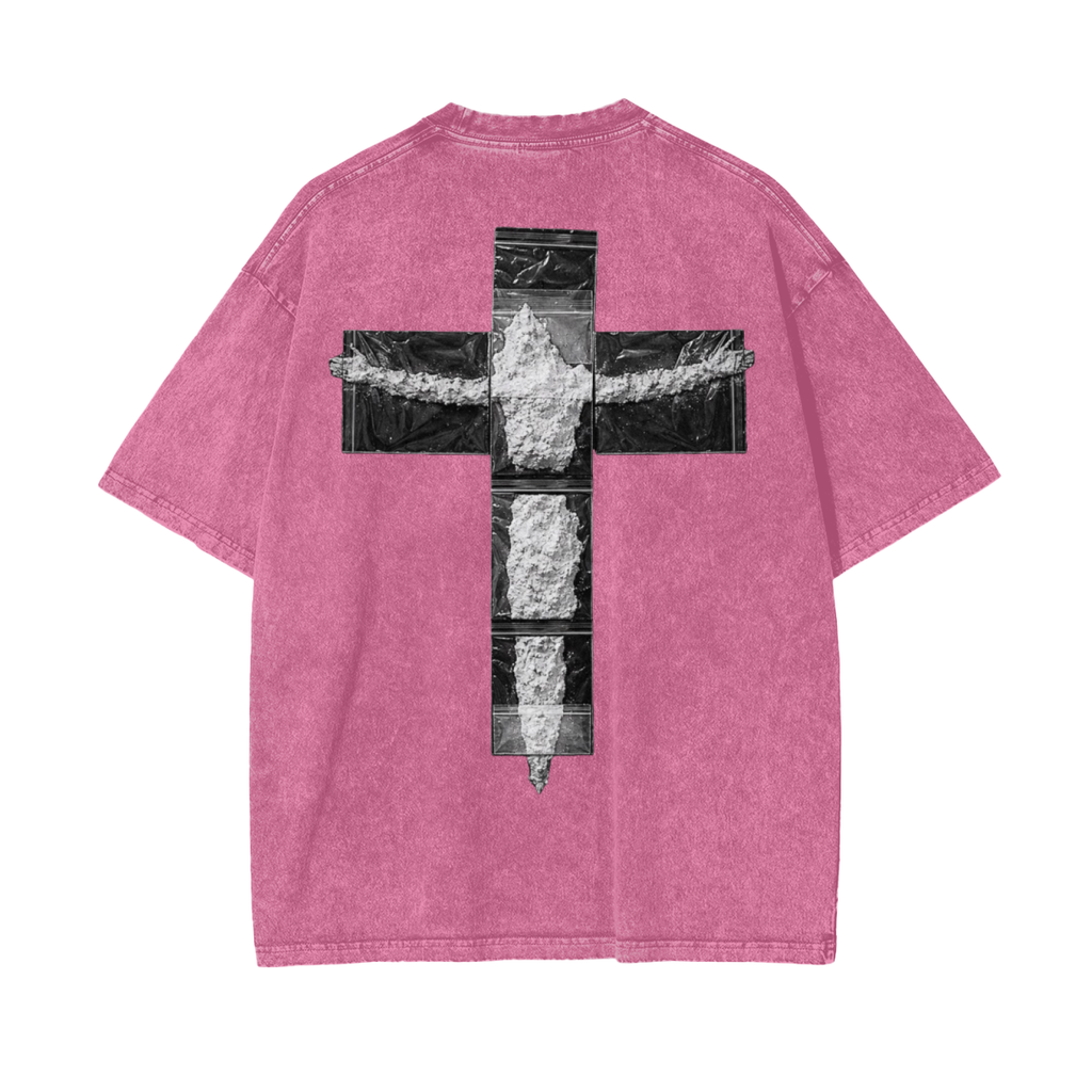 Oversize Snow Washed “EWS” Tee