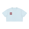 Women's Mineral Wash Cotton Crop T-Shirt