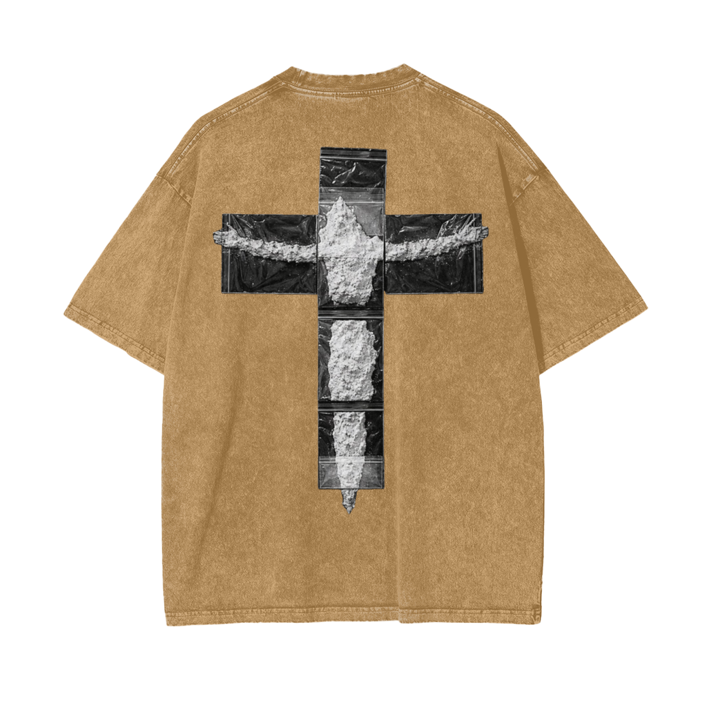 Oversize Snow Washed “EWS” Tee
