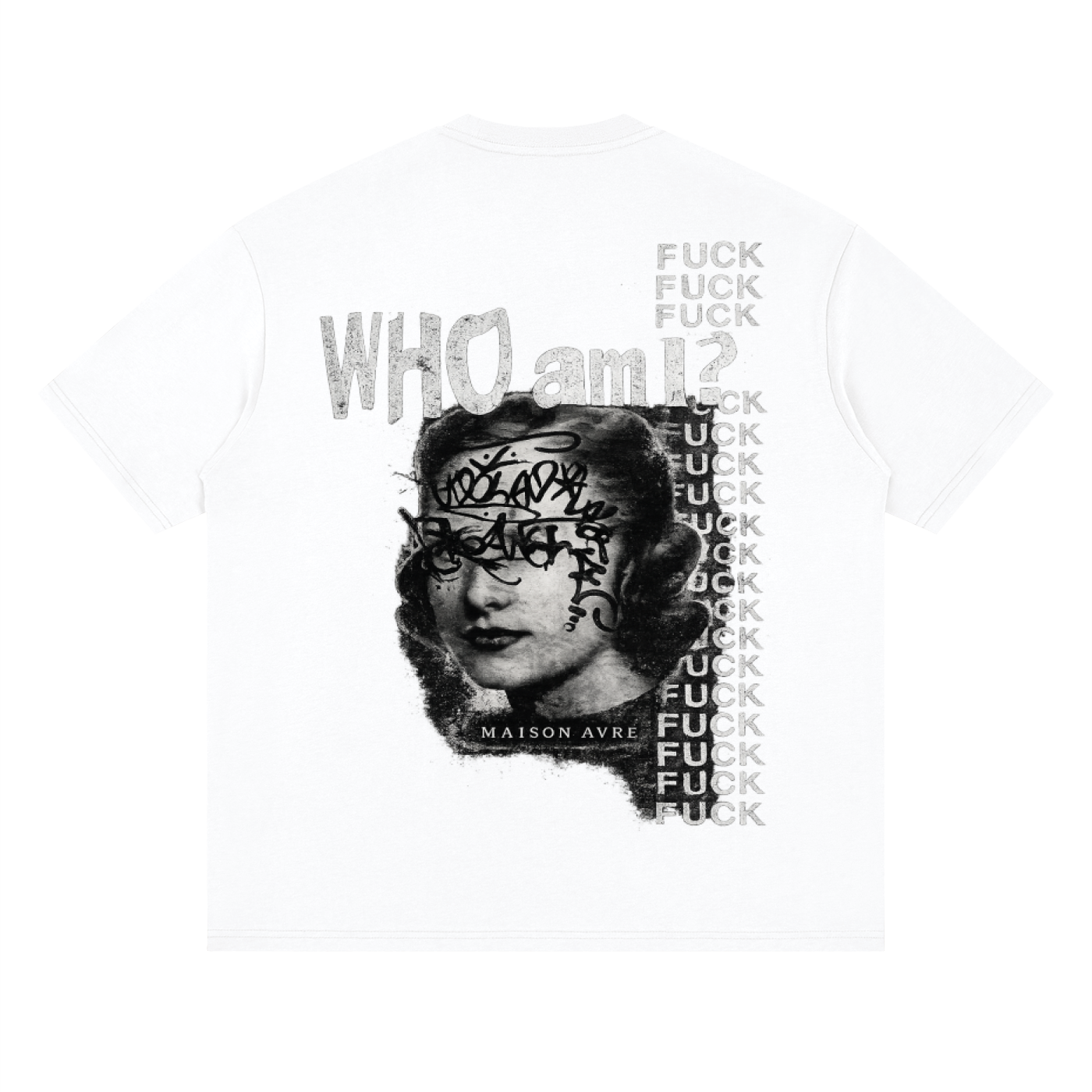 Drop Shoulder IDENTITY CRISIS Tee