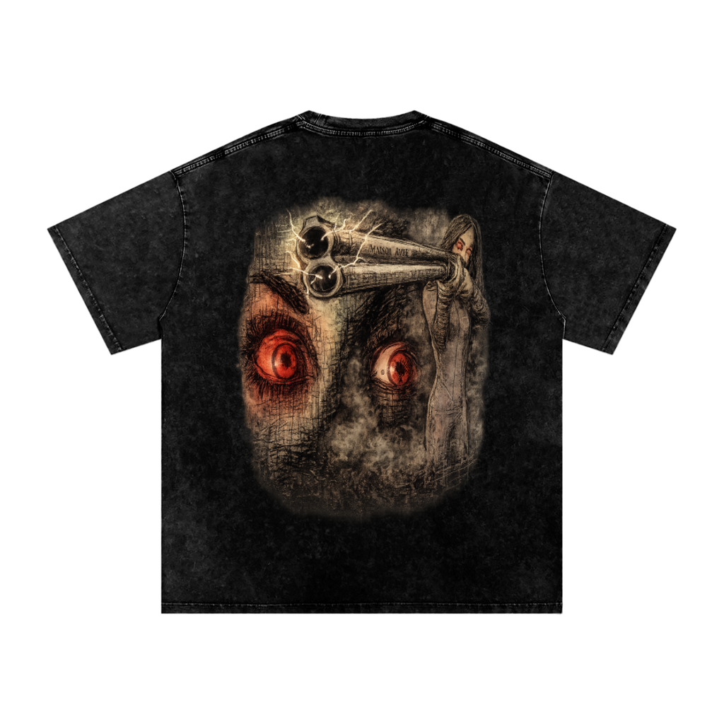 Snow Washed Oversized DEAD YOUTH Tee