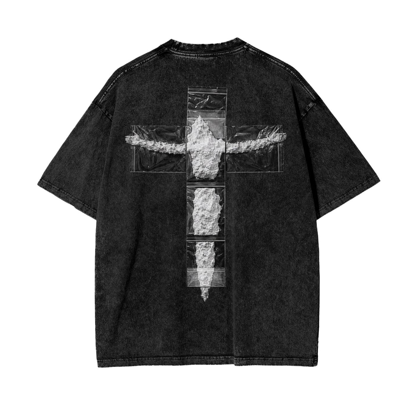 Oversize Snow Washed “EWS” Tee