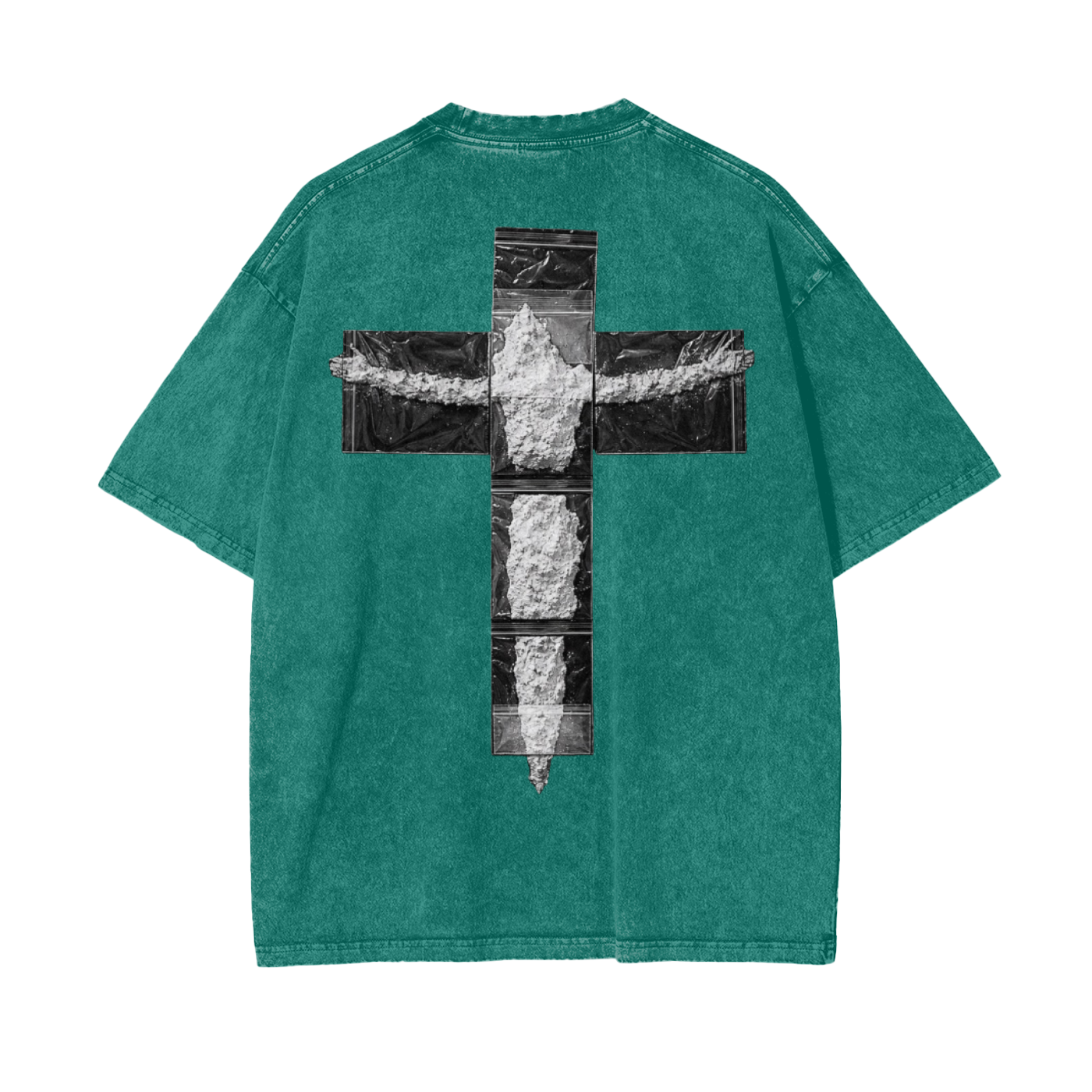 Oversize Snow Washed “EWS” Tee
