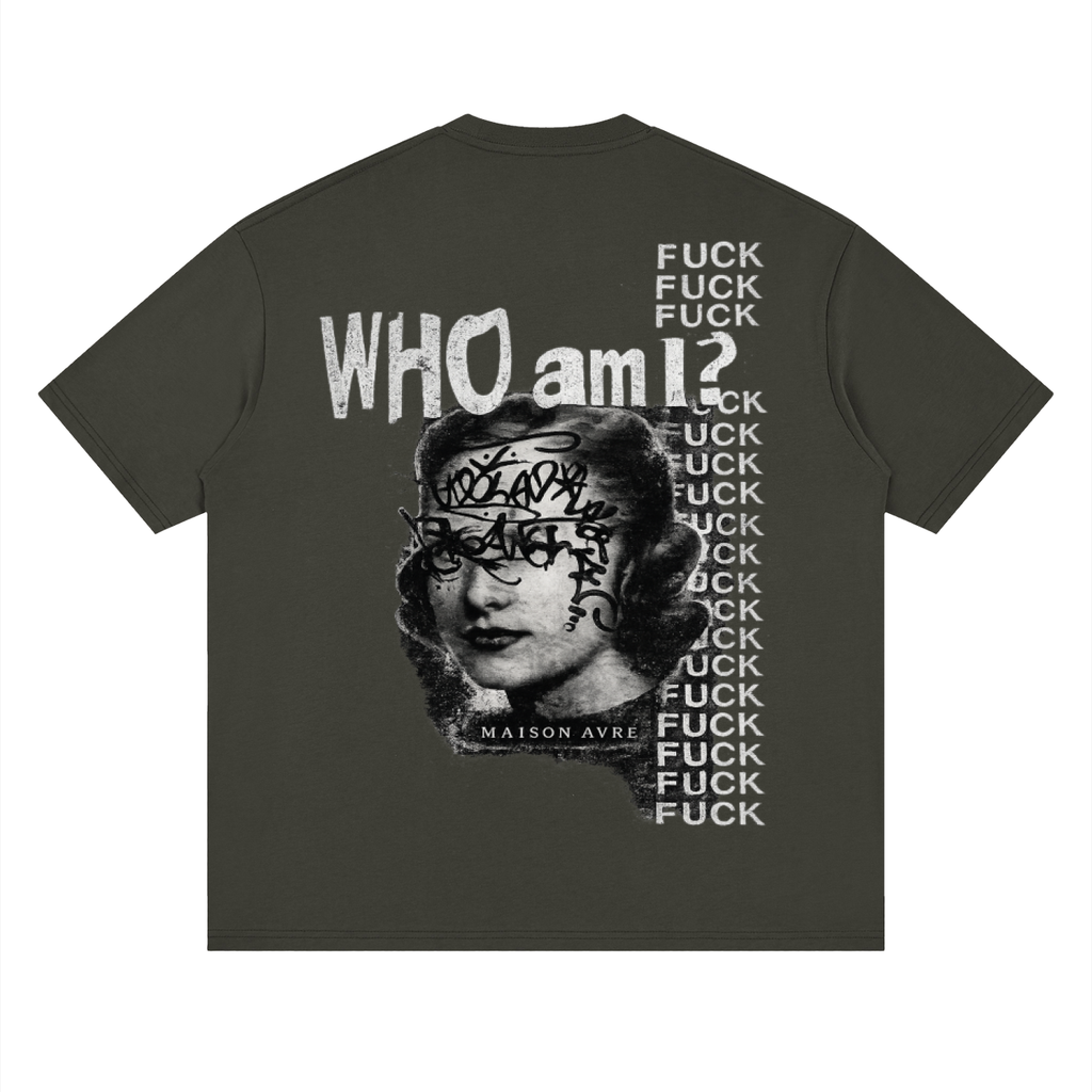 Drop Shoulder IDENTITY CRISIS Tee