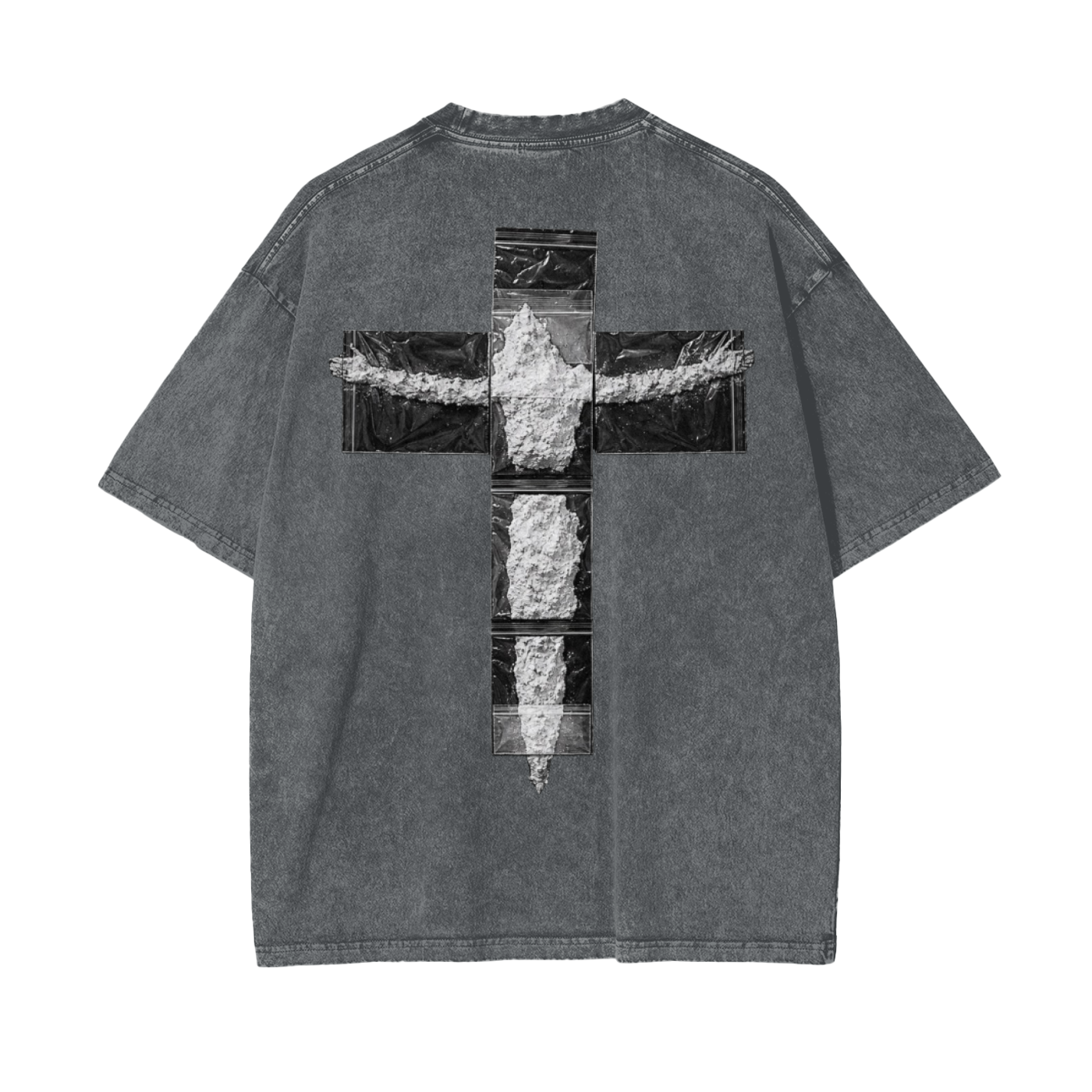 Oversize Snow Washed “EWS” Tee
