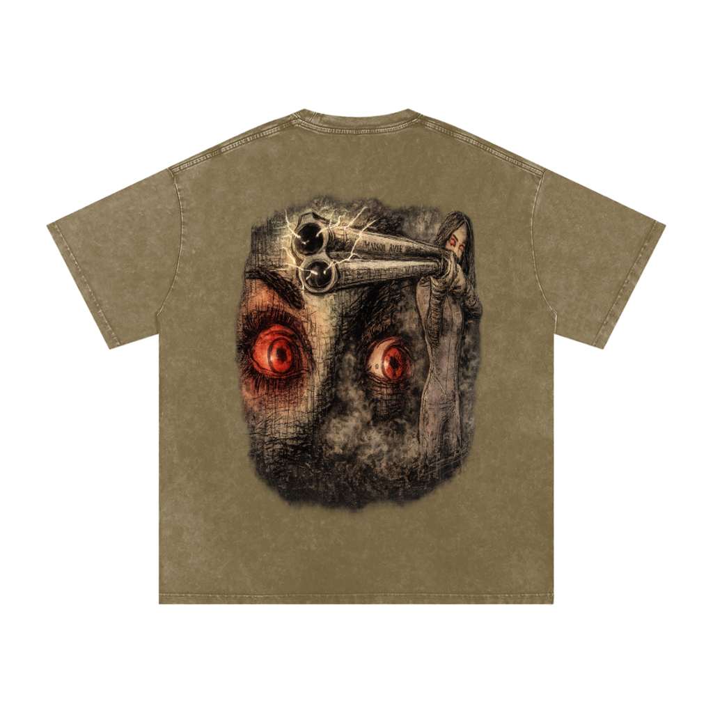 Snow Washed Oversized DEAD YOUTH Tee