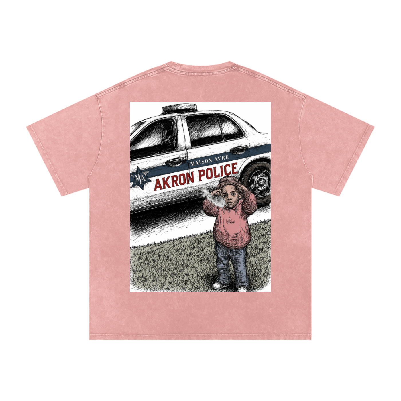 Snow Washed Oversized T-Shirt