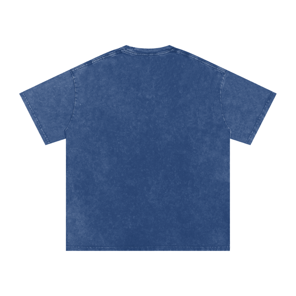 Snow Washed Oversized "NEP" T-Shirt