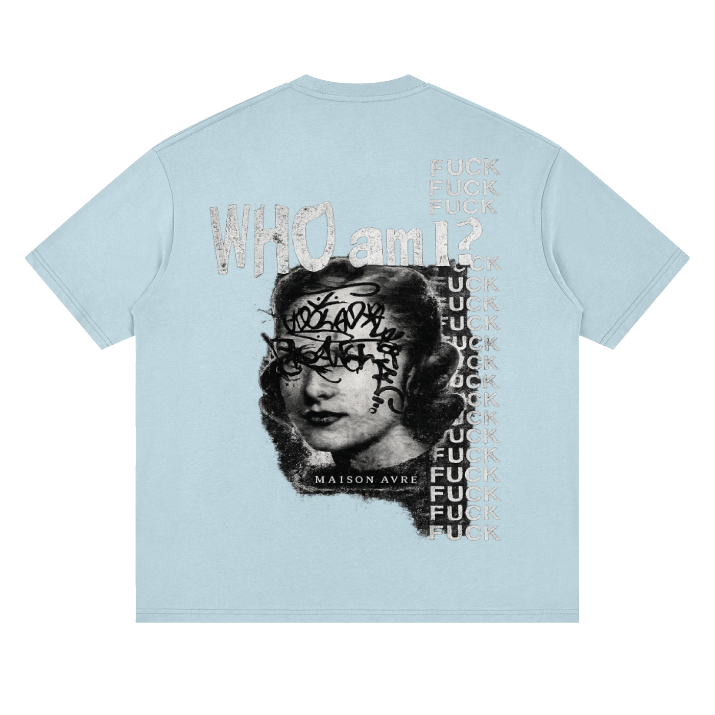 Drop Shoulder IDENTITY CRISIS Tee