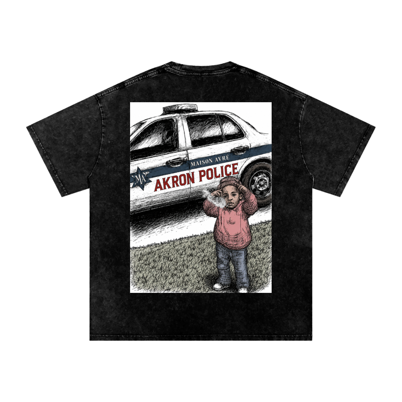 Snow Washed Oversized T-Shirt